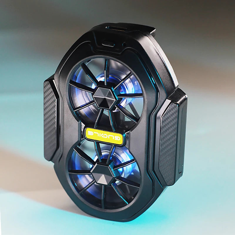 Dual Fan Rechargeable Mobile Phone Cooler